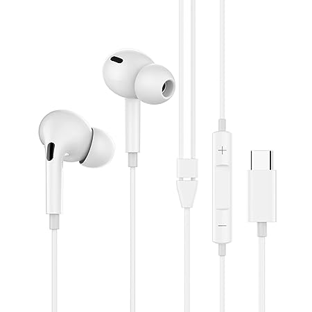 Kivart Wave Type C Wired Earphone with Built in Microphone | Passive Noise Reduction