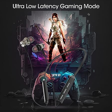 Kivart Hero Neckband | 10mm Graphene Drivers | 55 Hours Playtime | Passive Noise Isolation - KivartLabs