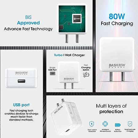 Kivart Turbo 80W Charger | USB to Type C Fast Charging Cable - KivartLabs