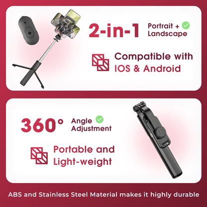 Kivart Selfie Stick 103 - KivartLabs