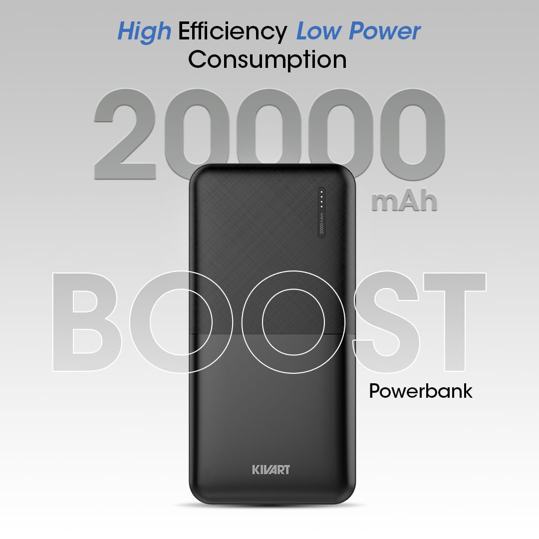 Kivart Fuel 1000mAh MagSafe Powerbank, 22.5W Output, Type-C Pass Through  Charging, Wireless Charging