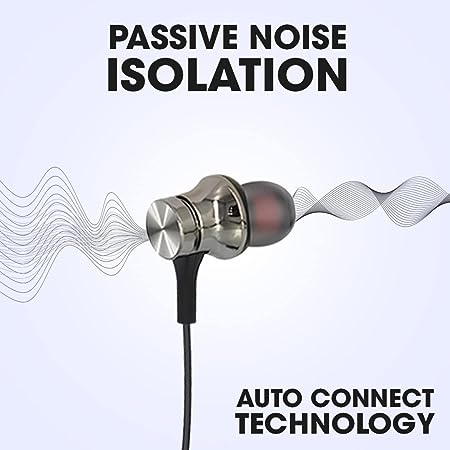 Kivart Hero Neckband | 10mm Graphene Drivers | 55 Hours Playtime | Passive Noise Isolation - KivartLabs