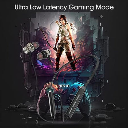 Kivart Hero Neckband | 10mm Graphene Drivers | 55 Hours Playtime | Passive Noise Isolation - KivartLabs