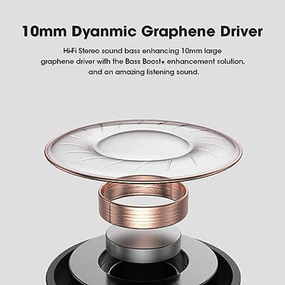 Kivart Swish neckband | 10mm Graphene Drivers | 60 Hours Music Playtime - KivartLabs