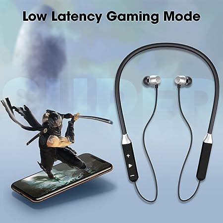 Kivart Swish neckband | 10mm Graphene Drivers | 60 Hours Music Playtime - KivartLabs